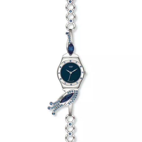 Swatch Accessories - Swatch 2007 Irony GLAMFLASH Vintage Watch Peacock